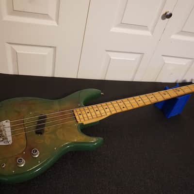Peavey Fury 1983 Green Clover Custom Finish Super Ferrite Pickup Vintage Made in USA Maple Neck MIA image 1