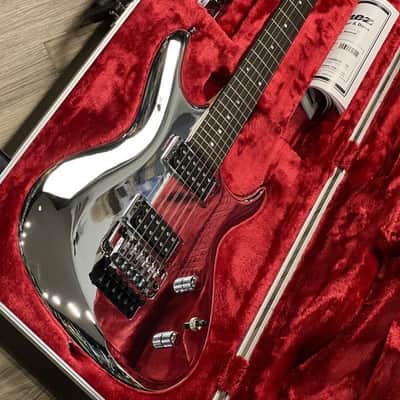 Ibanez JS3CR Joe Satriani Signature w/Case In Chrome Boy F2430683 image 4