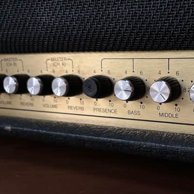 1991 Marshall JCM 900 Model 4500 50-Watt Hi Gain Dual Reverb Head image 10