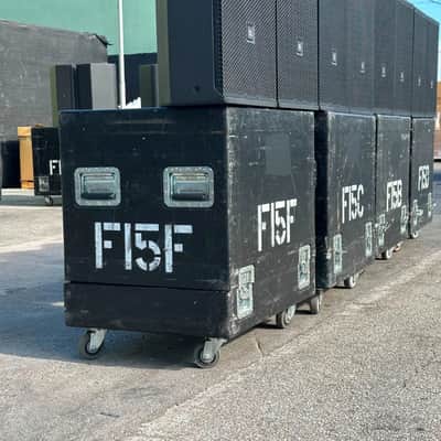 JBL VTX F15 15-inch Bi-Amplified 2-Way Loudspeakers W/ Case (LOT OF 8) THS image 13