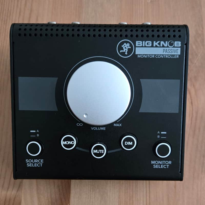 Mackie Big Knob Passive Monitor Controller 2017 - Present - Black image 1