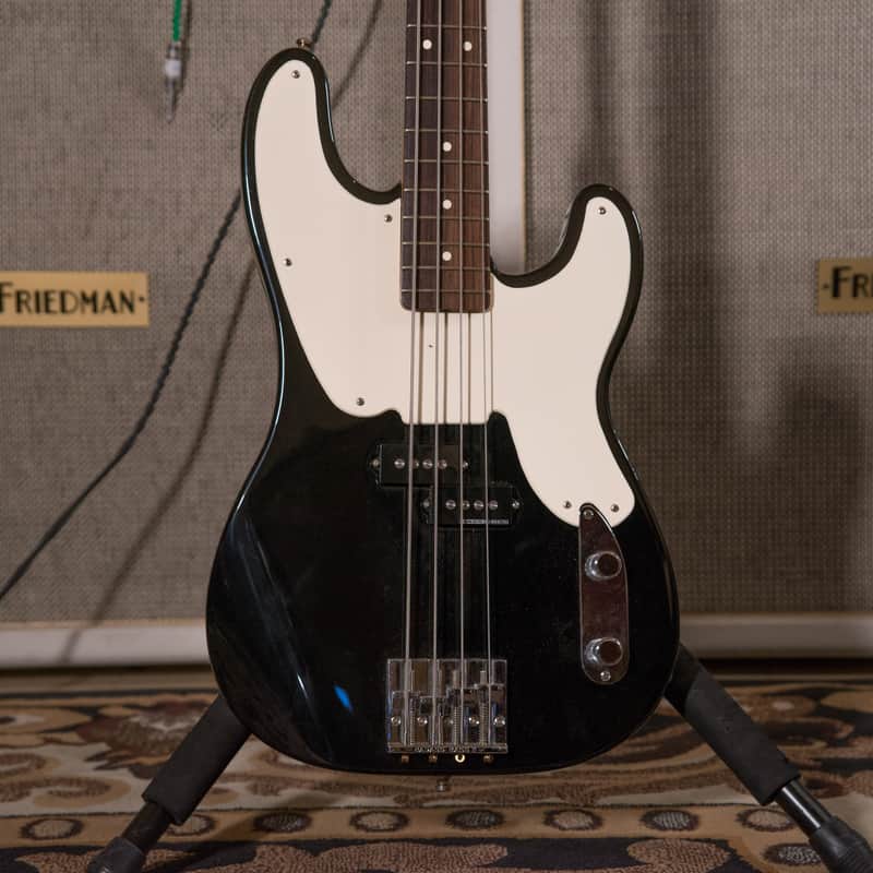 Fender Mike Dirnt Road Worn Precision Bass Black 2003 owned by Chris Shiflett image 1