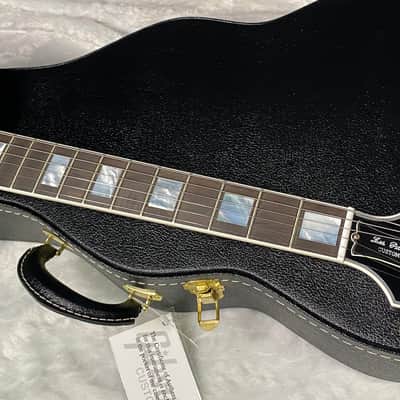NEW! Gibson Custom Les Paul Custom AAAA Figured Monster Maple Top - Nordic Blue, Heavy Aging - 8.5lbs - G067685 image 6