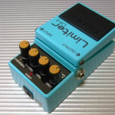 The First Month Mar 1987 Boss LM-2 Limiter / MIJ Made in Japan (Black Label) image 2