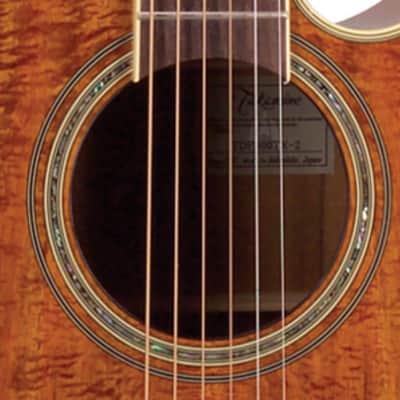 Takamine EF508KC NEX All Figured Koa Acoustic-Electric Guitar image 17