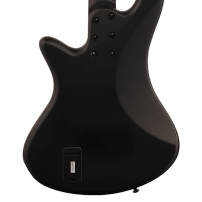 Schecter Stiletto Stealth 4 Electric Bass Satin Black image 6