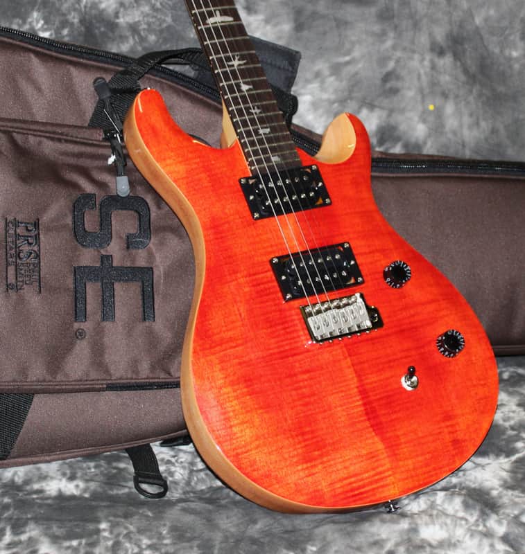 2024 PRS Paul Reed Smith - SE CE24 Bolt-On - Blood Orange image 1