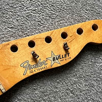 1982 Fender Bullet guitar neck USA American maple image 1