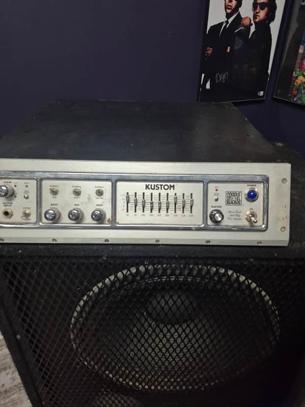 Kustom Groove bass 1200w combo turned head/ killer image 1