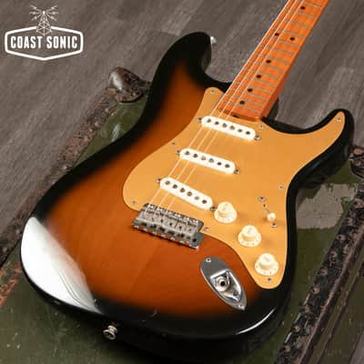 1990 Fender American Vintage Reissue '57 Stratocaster Nitro USA AVRI image 7
