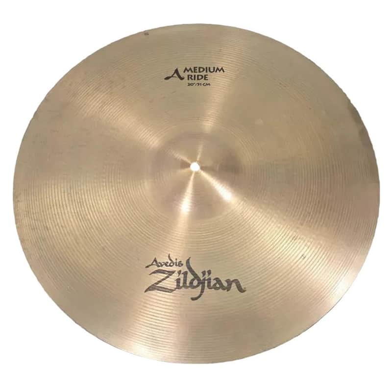 Used Zildjian A Medium Ride Cymbal 20" - Good image 1