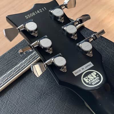 ESP Eclipse I CTM 2008 Black Satin (Pre-Law Suits / Rare 4-Knob) image 7