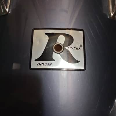 Rogers Big R. 14"(Diameter)X 12"(Depth) Tom 1980's Blue Wrap image 14