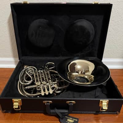 Holton H279 Farkas Professional Model Double French Horn with Detachable Bell 2010s - Clear-Lacquered Brass image 4