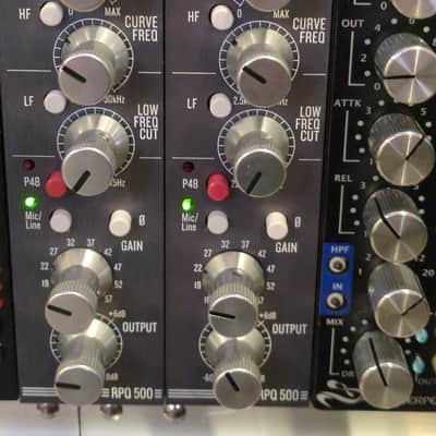 AEA RPQ500 Series 2 500 Series Mic Preamp Module with CurveShaper 2010s - Silver image 8