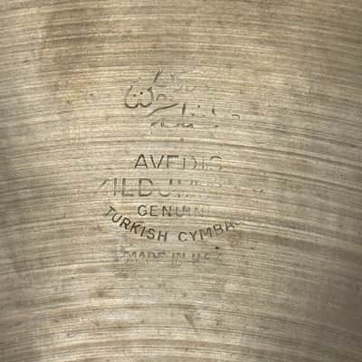 1960's Zildjian 20" Pang Sizzle Cymbal 2030g Swish China image 3