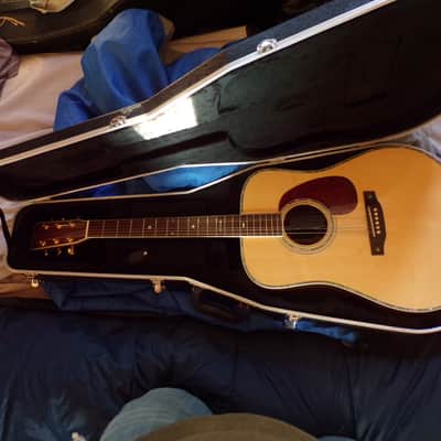 Aria Dreadnought AD-80  Martin D42  D41 Clone 2006 nice shape image 1