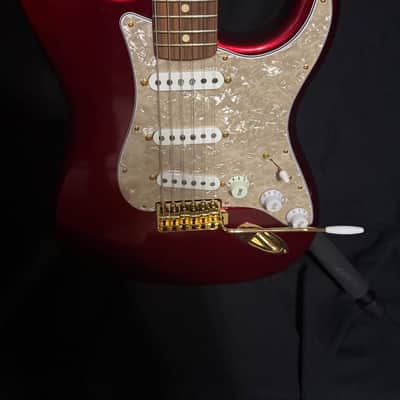 Fender Stratocaster Partscaster Candy Apple Red image 3