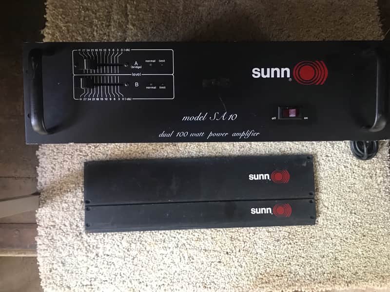 Sunn SA10 1970s Black | Reverb Sunn SA10 1970s Black | Reverb