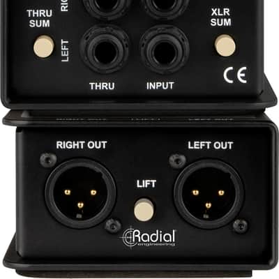 Radial Highline Stereo Passive Stereo Line Isolator Box image 2