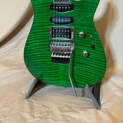 Jackson USA SL1 Soloist 1999 Transparent Green image 3