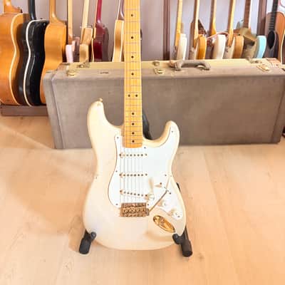 1988 Fender American Vintage '57 Stratocaster- Mary Kaye/ White Blonde image 1