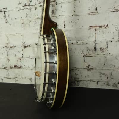 Vintage 1970s Lida Japan 5-String Bluegrass Banjo w/ Mahogany Resonator image 10