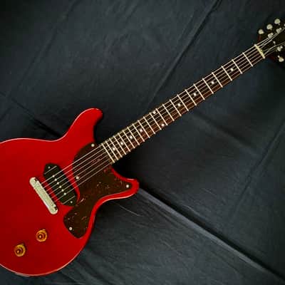 Greco EJR59 DC Les Paul Jr Double Cutway Cherry Red 1980s MIJ Japan vintage image 7