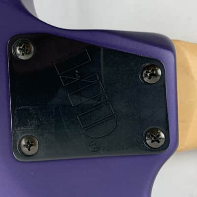 ESP LTD SN-200HT M DMPS Hard tail - Maple Dark Metallic Purple Satin Electric Guitar - B-Stock image 22