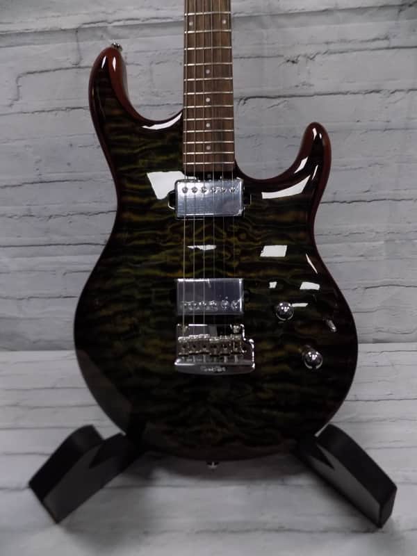 Ernie Ball Music Man Luke III Electric Guitar with ABS Case image 1