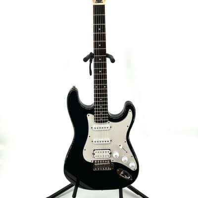 Epiphone FAT S-310 Batwing Headstock 2004 - Black image 4