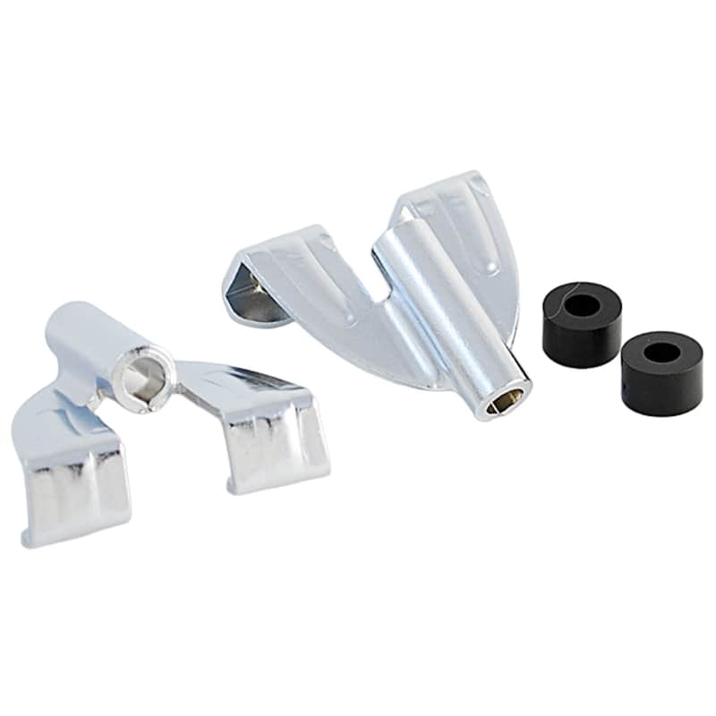 Ludwig P2304P Bass Drum Claw Hooks (2) 2010s - Chrome image 1