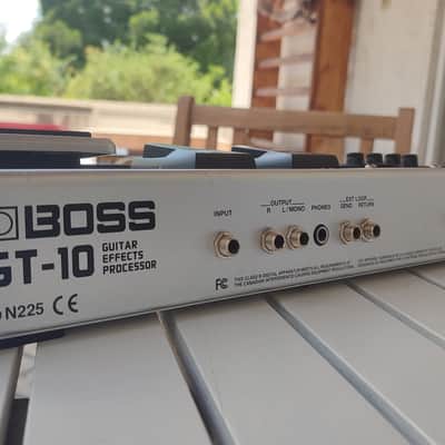 Boss GT-10 Guitar Effects Processor 2008 - 2012 - Silver image 5