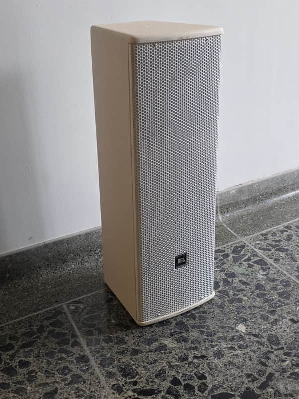 PAIR JBL AC28/95-WH AE Series Dual 8" Passive Speaker White - Tested image 1