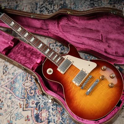 2022 Gibson Custom Shop 59' R9 Les Paul Standard VOS Royal Tea Burst image 5