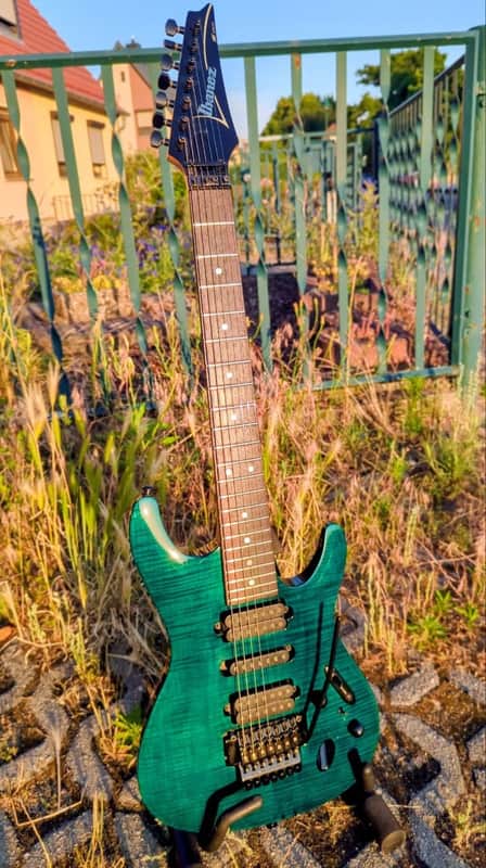 Ibanez S7420FM / MIJ / HSH Universe Dimarzios image 1