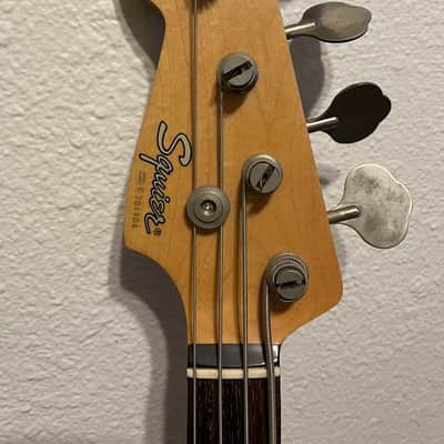 Squier Made in Korea P Bass (Young Chang) 1987 - Black Gloss image 3