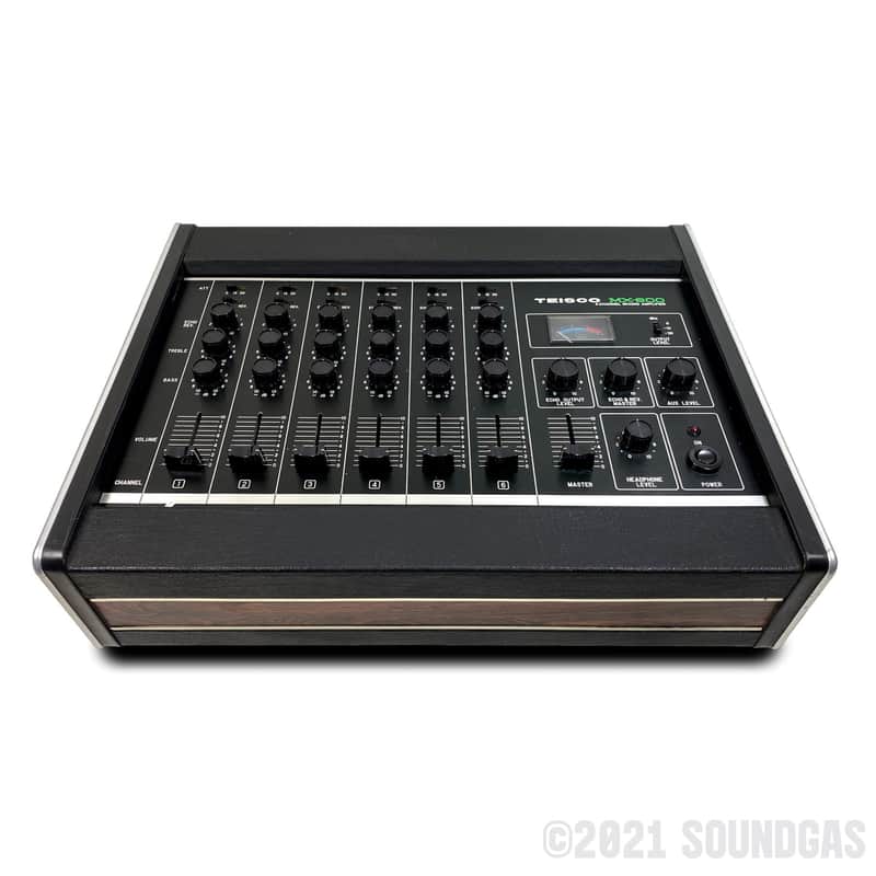 Teisco MX-600 6-Channel Mixer + Reverb *Soundgas Serviced* | Reverb