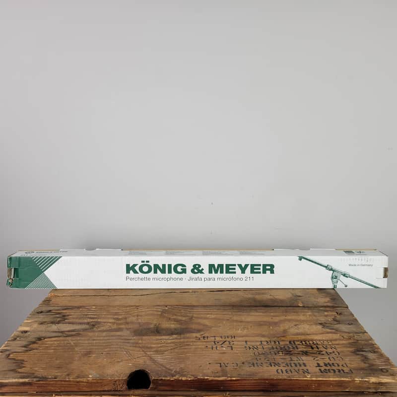 Konig & Meyer Microphone Boom Arm 211 - Black image 1