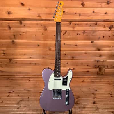 Fender Vintera II Road Worn 60's Telecaster Electric Guitar - Burgundy Mist Metallic image 2