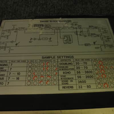 IBANEZ DM1100 DIGITAL DELAY 1985 ORIGINAL/BRONZE image 5