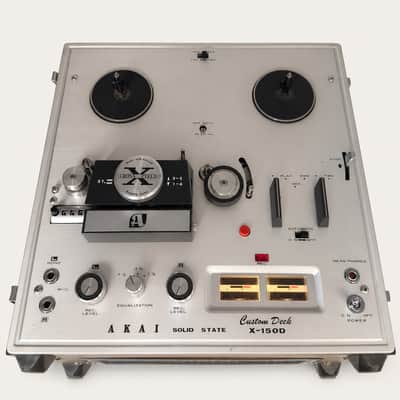 Akai X-150D Custom Deck Reel-to-Reel RTR Solid State – Tested Working – Studio Ready image 11