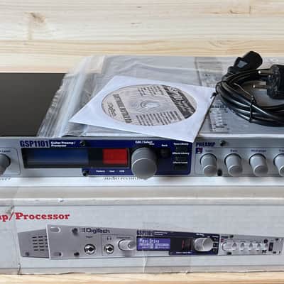 Digitech GSP1101 – MustBeBeta C63 Firmware – Excellent Studio Rack Unit – Original Box image 1
