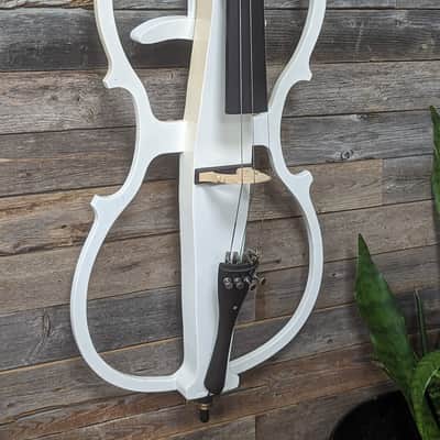 (16135) Cecilio Electric Cello - White image 2
