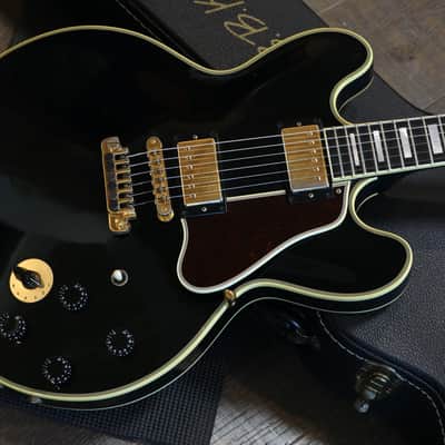 2007 Gibson Custom BB King Lucille w/ Rare Crown Inlay Electric Guitar Black Ebony + OHSC image 3