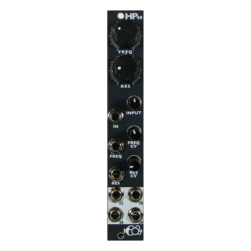 Bubblesound HP40 Eurorack Filter Module (Black) image 1
