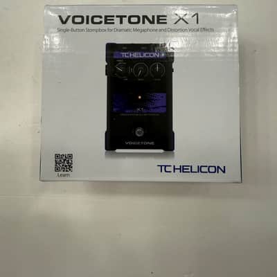 ギター Voicetone x1 Megaphone & Distortion TC HELICON VOICETONE X1 MEGAPHONE & DISTORTION VOCAL EFFECTS PEDAL