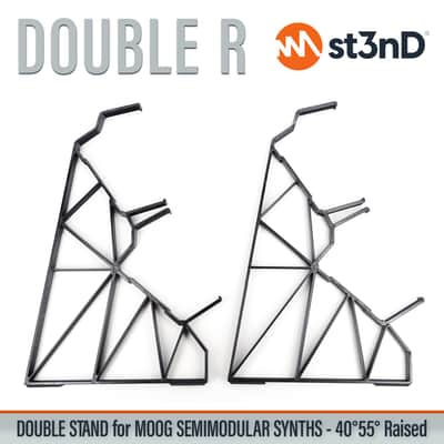 DOUBLE STAND for MOOG Semi-Modular Synths (40° and 55°) - Raised (by 75mm) image 10