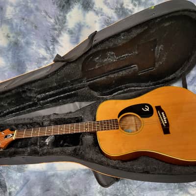 Epiphone Vintage 1972 Epiphone FT-147 Japan K&K Pickup Pro Setup Lightweight Case image 18