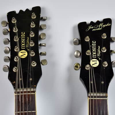 1966 Mosrite Double Neck 6/12 Rare 1 of 1 Custom Snake Skin w/OHSC image 17